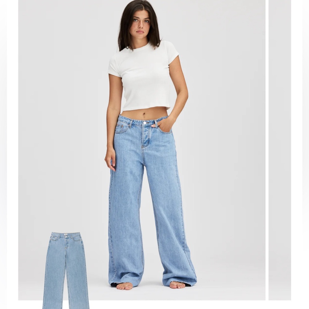 Parke Low Rise Baggy Jeans